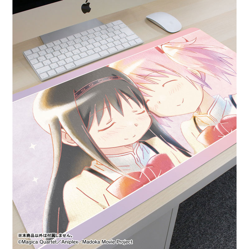 劇場版 魔法少女まどか☆マギカ [前編] 始まりの物語/[後編] 永遠の物語 鹿目まどか&暁美ほむら Ani-Art aqua label 第2弾 マルチデスクマット 画像 3 | AniSmile