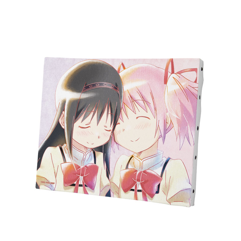 劇場版 魔法少女まどか☆マギカ [前編] 始まりの物語/[後編] 永遠の物語 鹿目まどか&暁美ほむら Ani-Art aqua label 第2弾 キャンバスボード 画像 2 | AniSmile