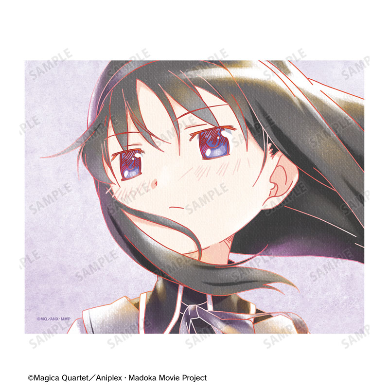 劇場版 魔法少女まどか☆マギカ [前編] 始まりの物語/[後編] 永遠の物語 暁美ほむら Ani-Art aqua label 第2弾 キャンバスボード 画像 3 | AniSmile