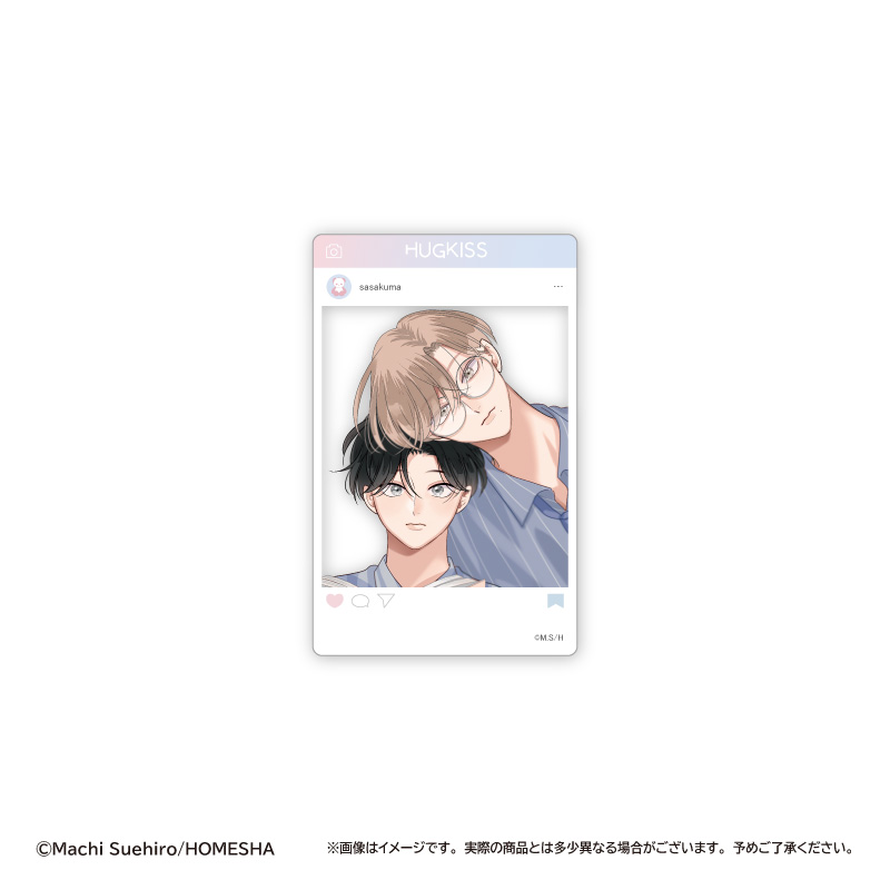 ちぐはぐなキス SNS風クリアトレカ 画像 3 | AniSmile