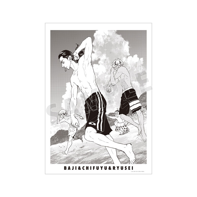 東京卍リベンジャーズ ~場地圭介からの手紙~ 4巻本体表紙 原作コマA3マット加工ポスター vol.2 画像 2 | AniSmile