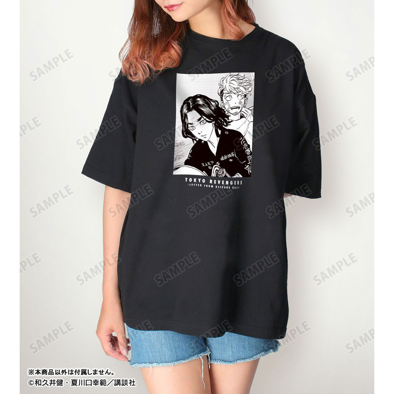 東京卍リベンジャーズ ~場地圭介からの手紙~ 場地 圭介&松野 千冬 BIGシルエットTシャツユニセックス(サイズ/M) 画像 5 | AniSmile