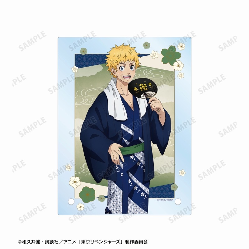 TVアニメ『東京リベンジャーズ』 描き下ろし 花垣 武道 温泉浴衣ver. A6アクリルパネル 画像 4 | AniSmile