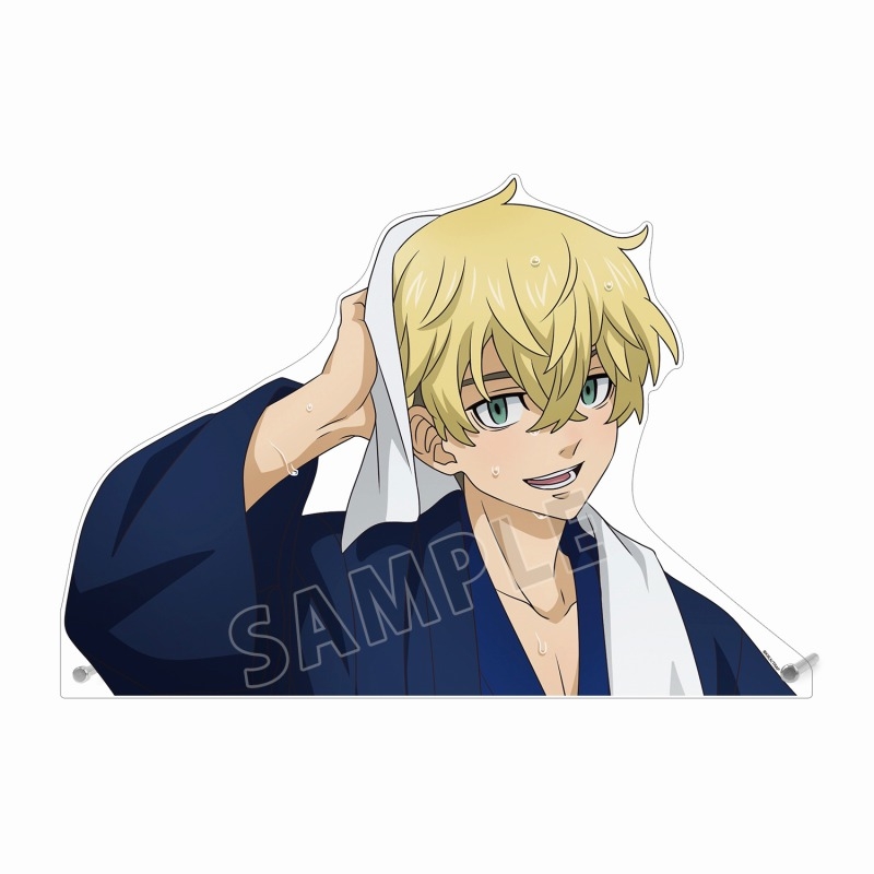 TVアニメ『東京リベンジャーズ』 描き下ろし 松野 千冬 温泉浴衣ver. 特大ダイカットアクリルパネル - 公式商品画像 | AniSmile