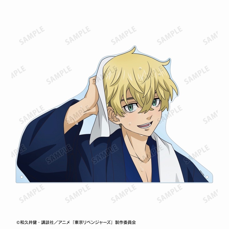 TVアニメ『東京リベンジャーズ』 描き下ろし 松野 千冬 温泉浴衣ver. 特大ダイカットアクリルパネル 画像 3 | AniSmile