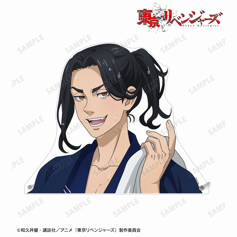 TVアニメ『東京リベンジャーズ』 描き下ろし 場地 圭介 温泉浴衣ver. 特大ダイカットアクリルパネル 画像 2 | AniSmile