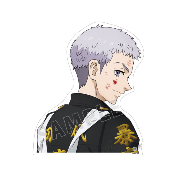 TVアニメ『東京リベンジャーズ』 描き下ろしイラスト 三ツ谷 隆 戦う背中ver. 特大ダイカットアクリルパネル 画像 2 | AniSmile