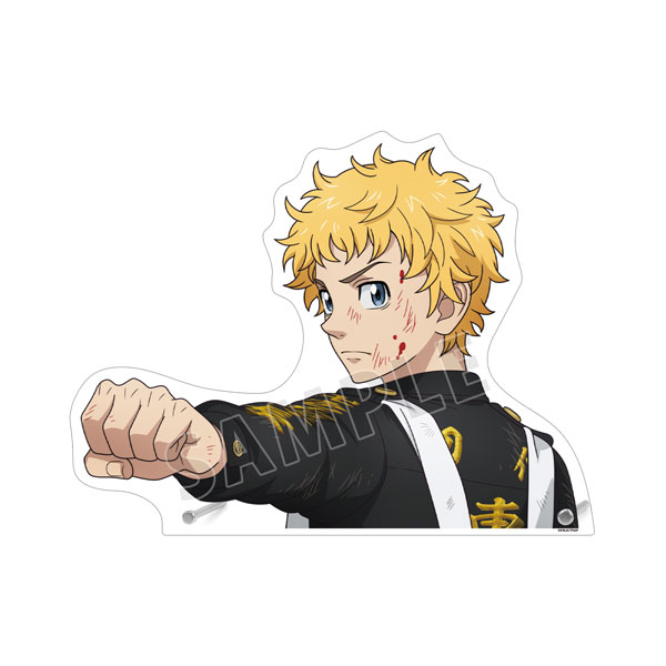 TVアニメ『東京リベンジャーズ』 描き下ろしイラスト 花垣 武道 戦う背中ver. 特大ダイカットアクリルパネル 画像 2 | AniSmile
