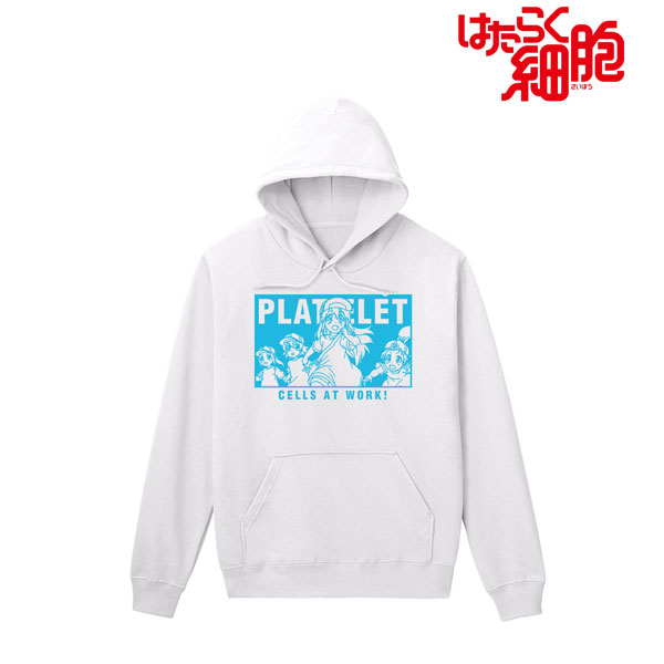 はたらく細胞 血小板 パーカーレディース(サイズ/XL) - 公式商品画像 | AniSmile