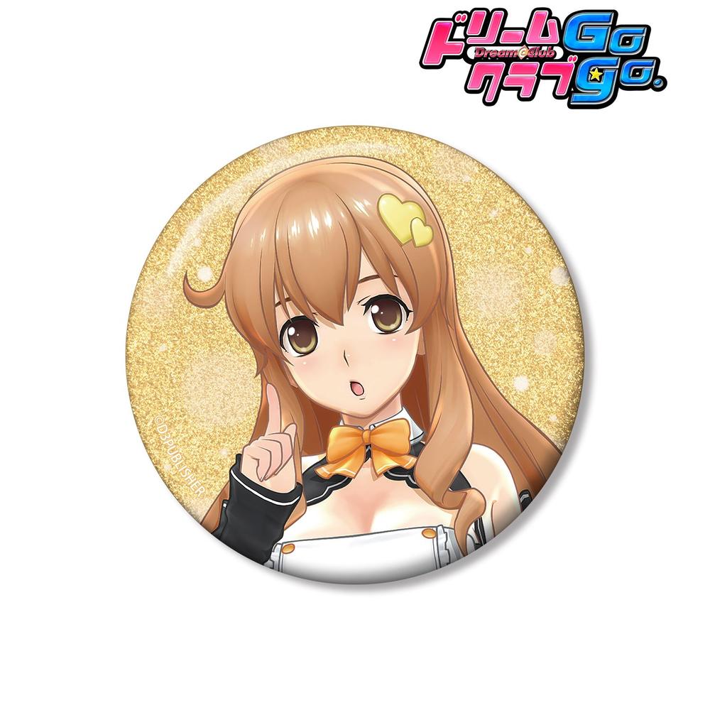 ドリームクラブGogo. ドリームクラブシリーズ 萌黄 75mmグリッター缶バッジ 画像 2 | AniSmile