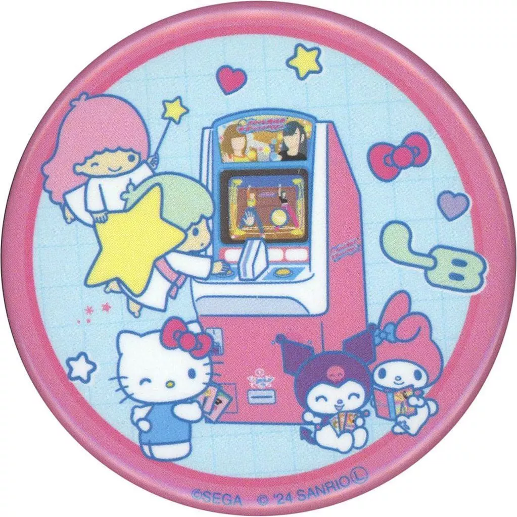オシャレ魔女♡ラブandベリー×サンリオキャラクターズ 缶バッジ(ガチャ) - 公式商品画像 | AniSmile