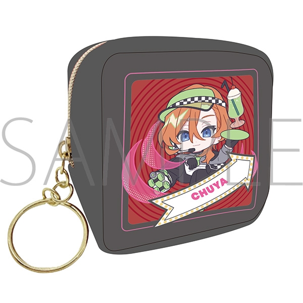 文豪ストレイドッグス スクエアポーチ/中原中也 ぱすてるぽっぷ - 公式商品画像 | AniSmile