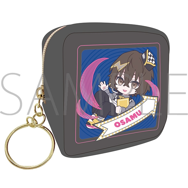文豪ストレイドッグス スクエアポーチ/太宰治 ぱすてるぽっぷ - 公式商品画像 | AniSmile