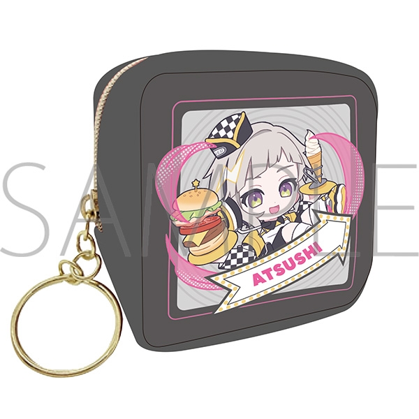 文豪ストレイドッグス スクエアポーチ/中島敦 ぱすてるぽっぷ - 公式商品画像 | AniSmile