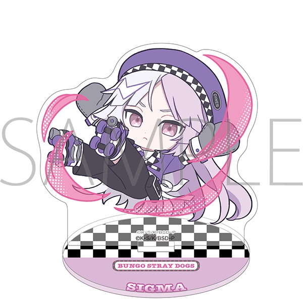 文豪ストレイドッグス ミニアクリルスタンド/シグマ ぱすてるぽっぷ - 公式商品画像 | AniSmile