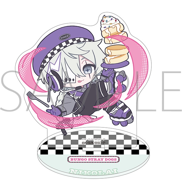 文豪ストレイドッグス ミニアクリルスタンド/ニコライ・G ぱすてるぽっぷ - 公式商品画像 | AniSmile