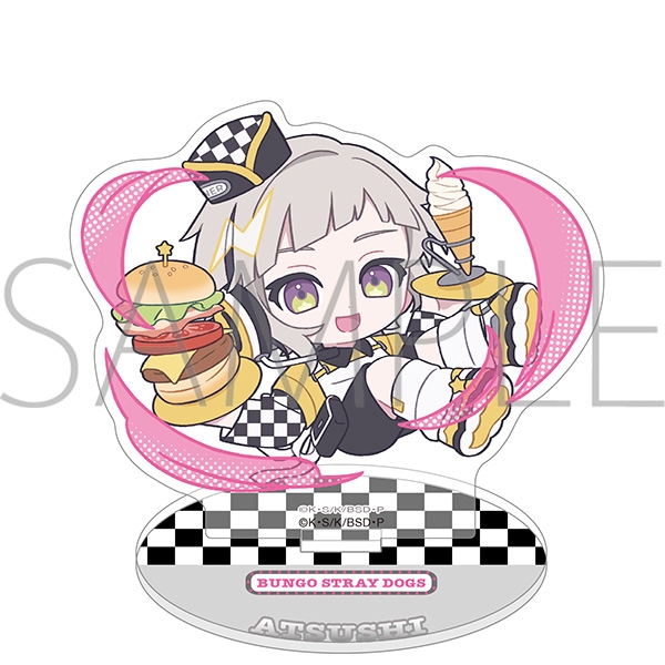 文豪ストレイドッグス ミニアクリルスタンド/中島敦 ぱすてるぽっぷ - 公式商品画像 | AniSmile