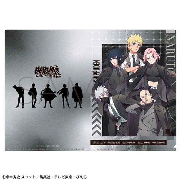 NARUTO-ナルト- 疾風伝 クリアファイル/A フォーマル - 公式商品画像 | AniSmile
