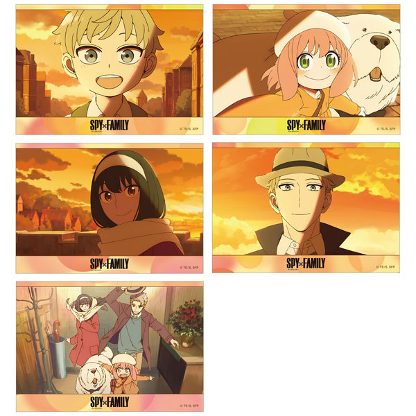 SPY×FAMILY ブロマイド5枚セット Season3 ED ver. - AniSmile