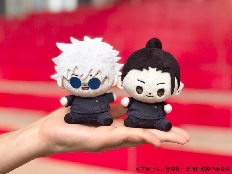 呪術廻戦 懐玉・玉折 もっちび ぬいぐるみ 五条悟 画像 4 | AniSmile