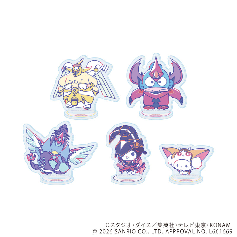 アクリルぷちスタンド「遊☆戯☆王ZEXAL×サンリオキャラクターズ」01/ブラインド(全5種)(コラボイラスト) - 公式商品画像 | AniSmile
