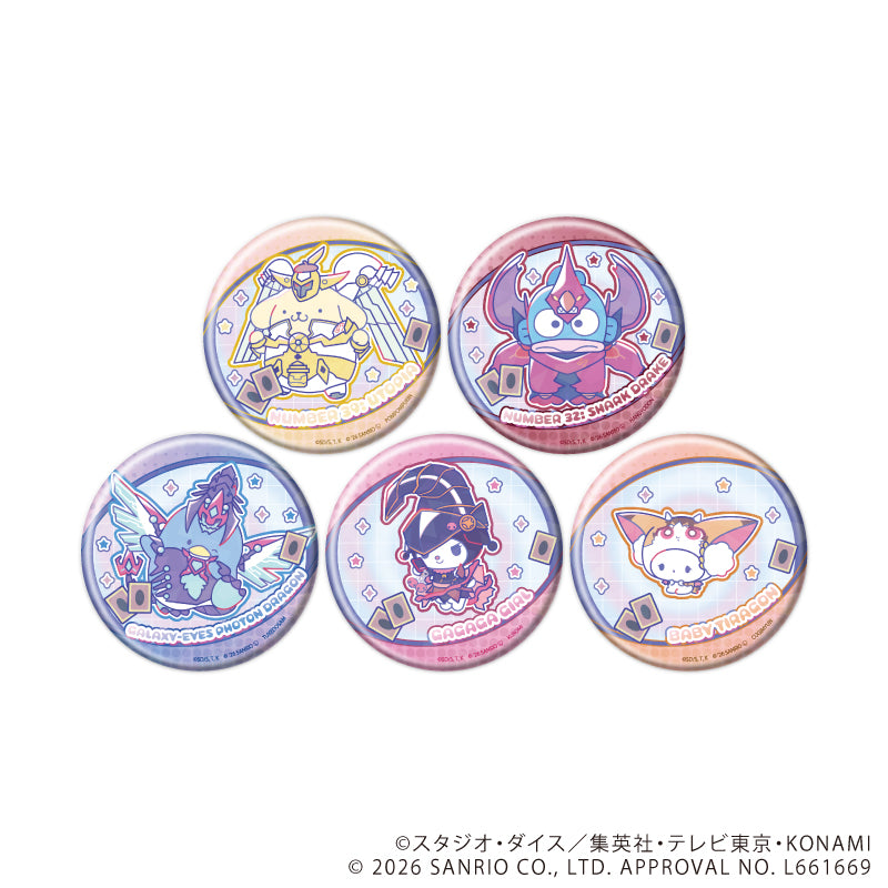 ホログラム缶バッジ(65mm)「遊☆戯☆王ZEXAL×サンリオキャラクターズ」01/ブラインド(全5種)(コラボイラスト) - 公式商品画像 | AniSmile