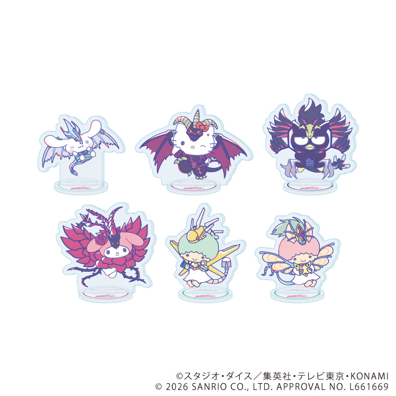 アクリルぷちスタンド「遊☆戯☆王5D's×サンリオキャラクターズ」01/ブラインド(全6種)(コラボイラスト) - 公式商品画像 | AniSmile