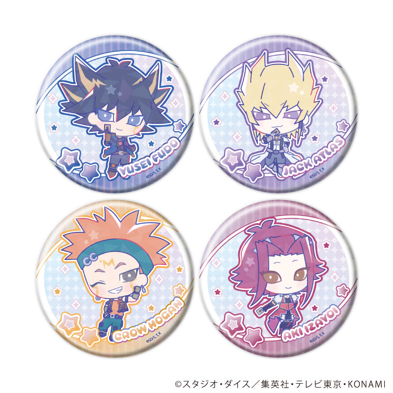 ホログラム缶バッジ(65mm)「遊☆戯☆王5D's Design produced by Sanrio」01/ブラインド(全4種)(コラボイラスト) - 公式商品画像 | AniSmile