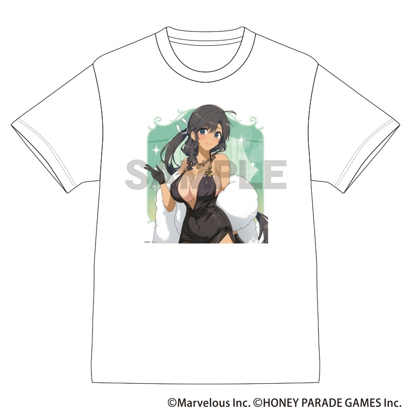 シノビマスター 閃乱カグラ NEW LINK Tシャツ 焔 パーティードレス - 公式商品画像 | AniSmile