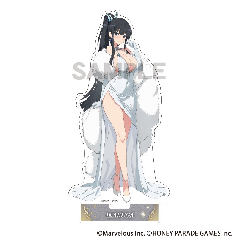 シノビマスター 閃乱カグラ NEW LINK アクリルスタンド 斑鳩 パーティードレス - 公式商品画像 | AniSmile
