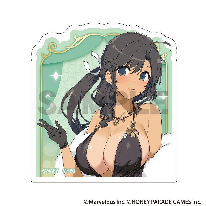 シノビマスター 閃乱カグラ NEW LINK スタンドメモクリップ 焔 パーティードレス - 公式商品画像 | AniSmile