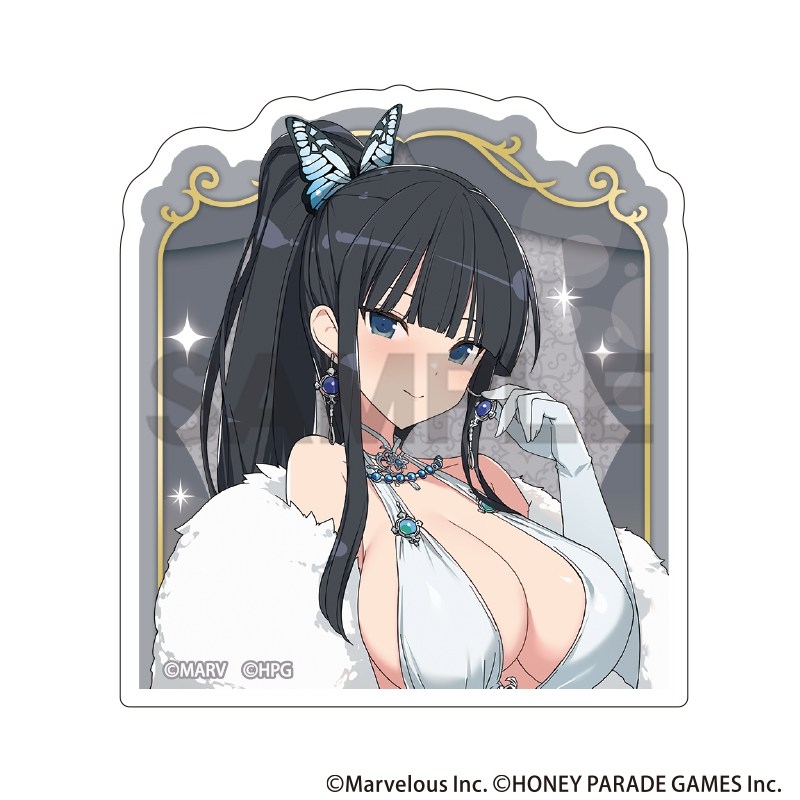 シノビマスター 閃乱カグラ NEW LINK スタンドメモクリップ 斑鳩 パーティードレス - 公式商品画像 | AniSmile