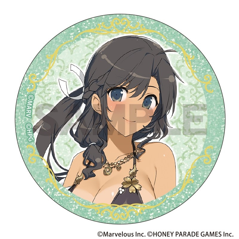 シノビマスター 閃乱カグラ NEW LINK トレーディンググリッター缶バッジ 画像 3 | AniSmile