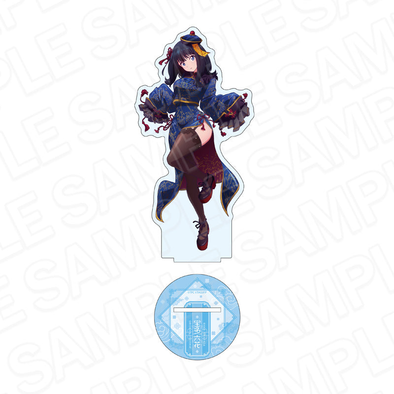 グリッドマン ユニバース デカアクリルスタンド 宝多六花 キョンシー ver. - AniSmile