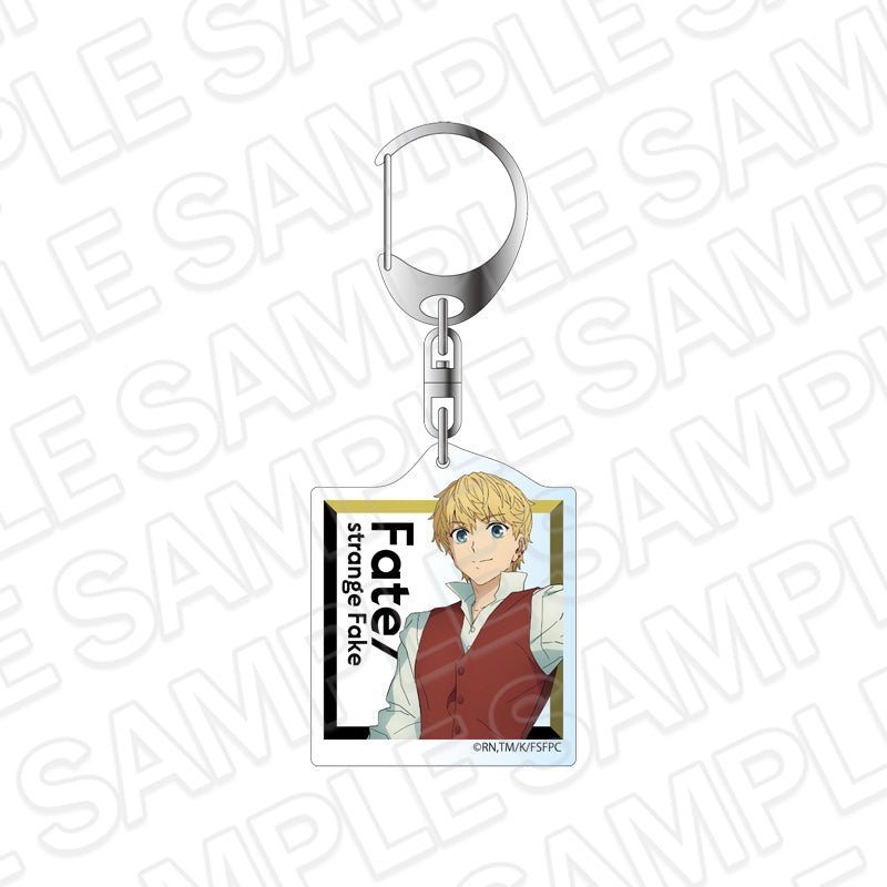 Fate/strange Fake アクリルキーホルダー フラット・エスカルドス&バーサーカー - 公式商品画像 | AniSmile