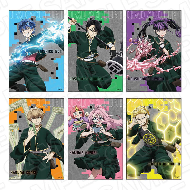 デッドアカウント ポストカードセット - 公式商品画像 | AniSmile