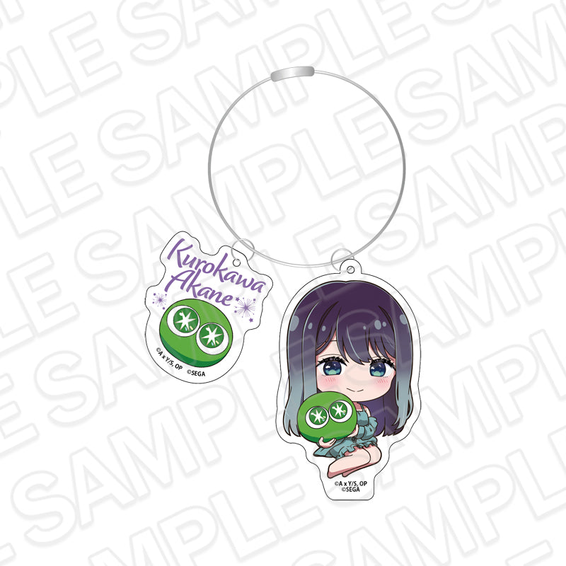 【推しの子】×ぷよぷよ ワイヤーキーホルダー 黒川あかね デフォルメ ver. - 公式商品画像 | AniSmile