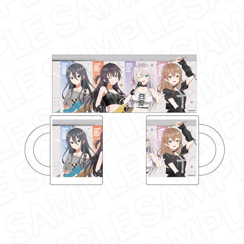 時々ボソッとロシア語でデレる隣のアーリャさん マグカップ ロックバンド ver. - official product image | AniSmile