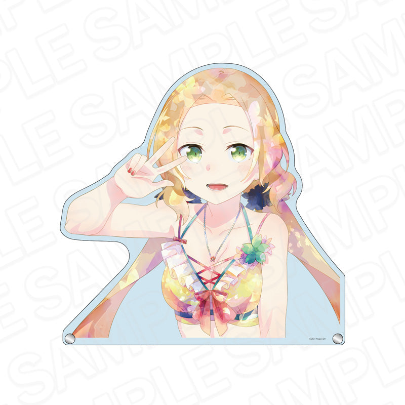 結城友奈は勇者である 大満開の章 特大ダイカットアクリルボード PALE TONE series 犬吠埼風 桜水着 ver. - 公式商品画像 | AniSmile