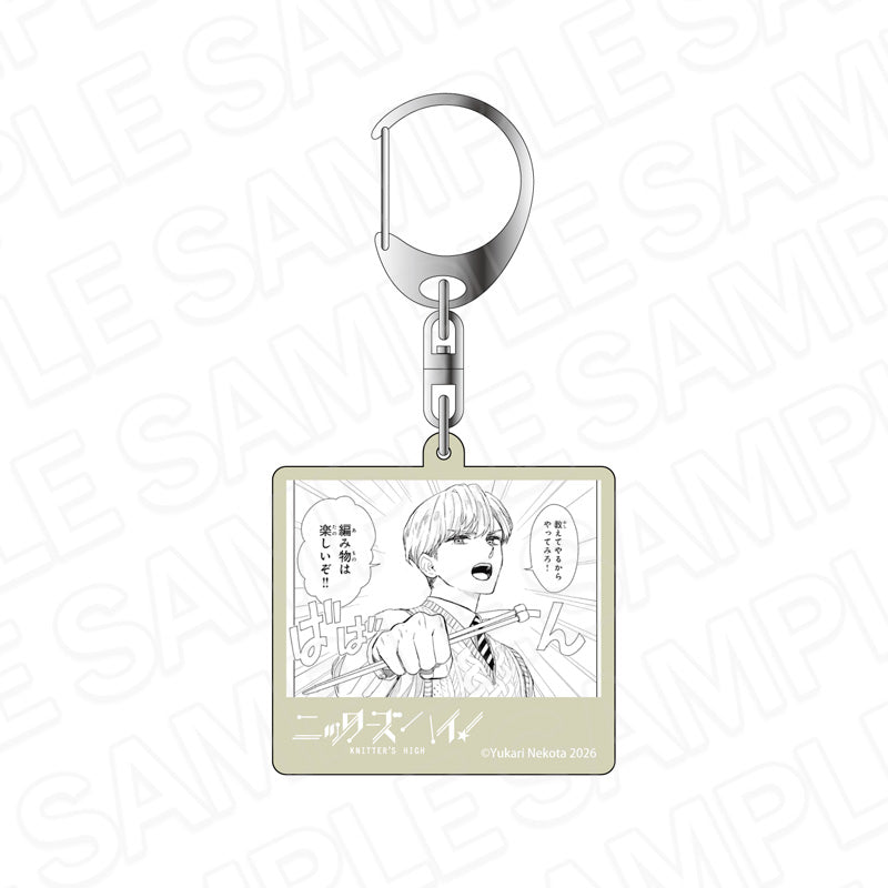 ニッターズハイ! アクリルキーホルダー 黒葉類 - 公式商品画像 | AniSmile