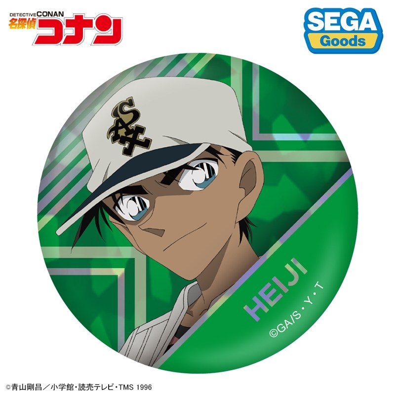 名探偵コナン ビジュアルホログラム缶バッジ Vol.2 Image 4 | AniSmile