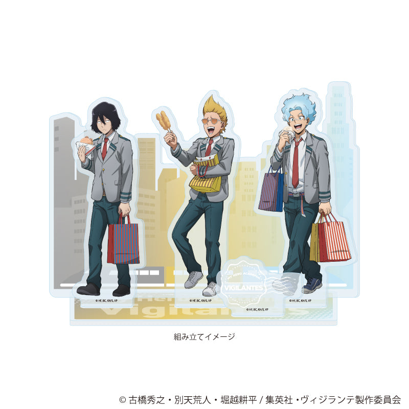 プレミアム アクリルジオラマプレート「ヴィジランテ -僕のヒーローアカデミア ILLEGALS-」03/大阪観光ver.B(描き下ろし) 画像 2 | AniSmile