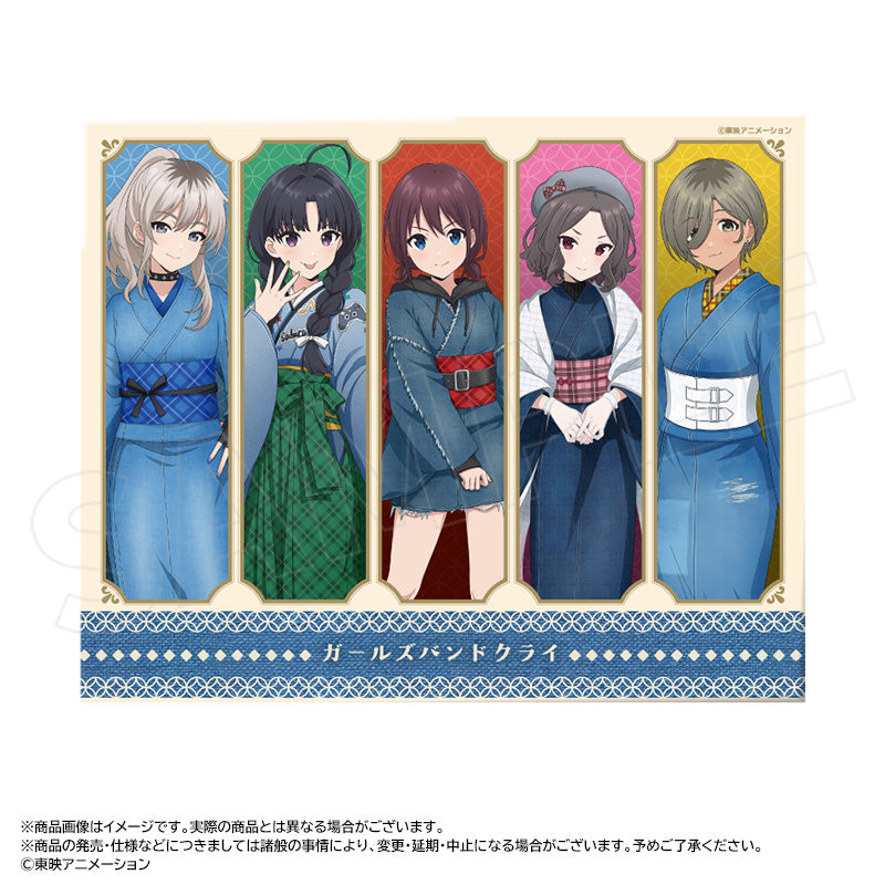 アニメ「ガールズバンドクライ」 描き下ろし和装デニムver. キャンバスボード - 公式商品画像 | AniSmile