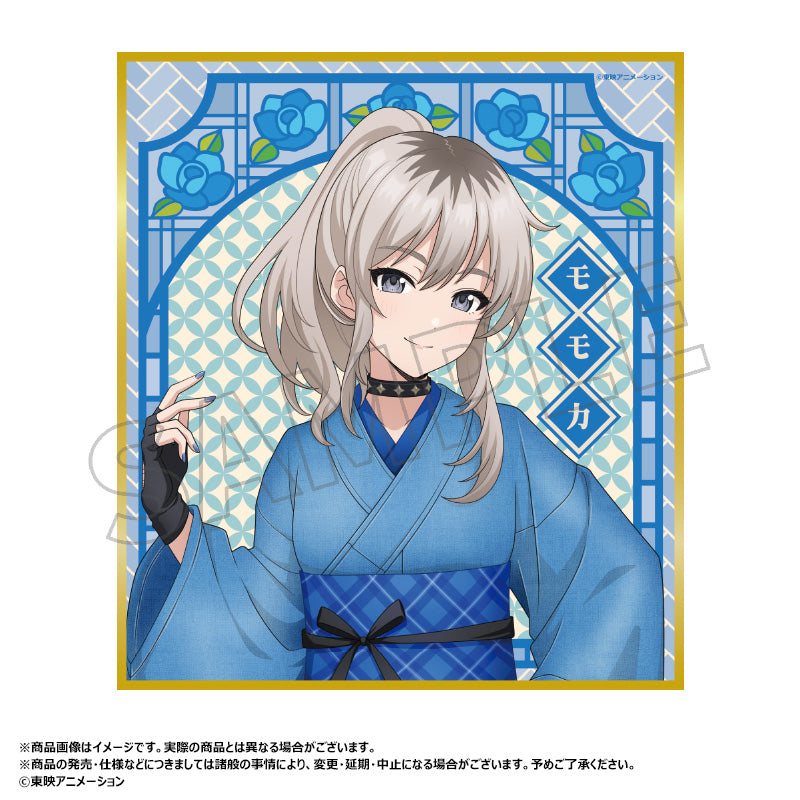 アニメ「ガールズバンドクライ」 描き下ろし和装デニムver. トレーディングミニ色紙 画像 3 | AniSmile