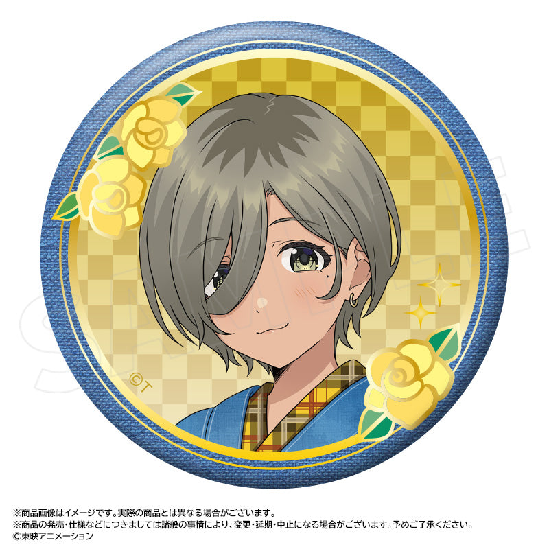 アニメ「ガールズバンドクライ」 描き下ろし和装デニムver. BIG箔押し缶バッジ E ルパ - 公式商品画像 | AniSmile
