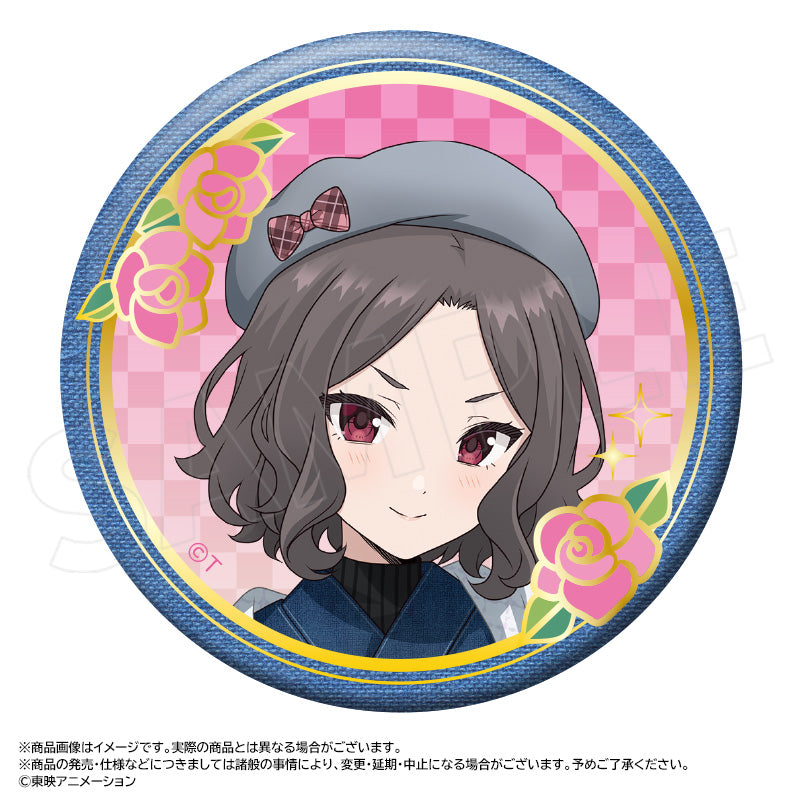 アニメ「ガールズバンドクライ」 描き下ろし和装デニムver. BIG箔押し缶バッジ D 海老塚 智 - 公式商品画像 | AniSmile