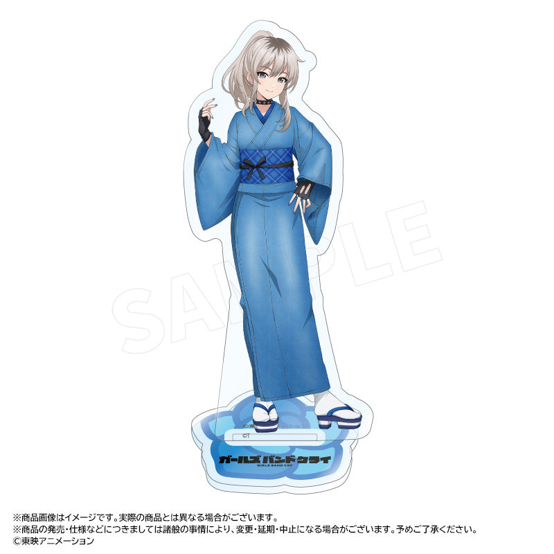 アニメ「ガールズバンドクライ」 描き下ろし和装デニムver. アクリルスタンド B 河原木 桃香 - 公式商品画像 | AniSmile
