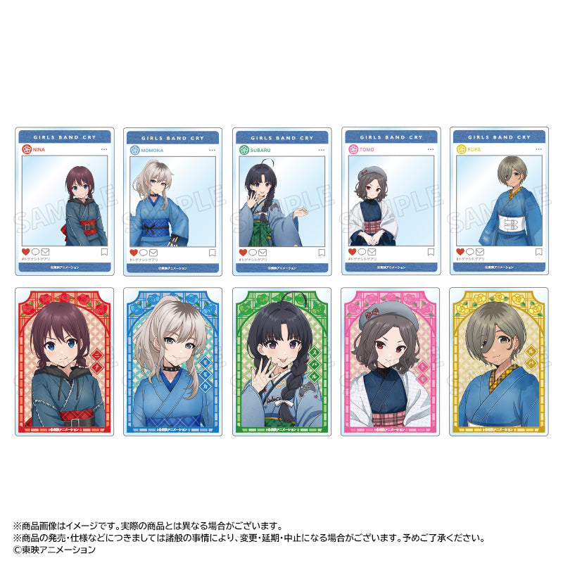 アニメ「ガールズバンドクライ」 描き下ろし和装デニムver. アクリルスタンド A 井芹 仁菜 画像 5 | AniSmile