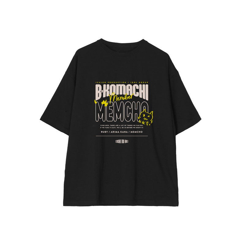 【推しの子】 MEMちょ BIGシルエットTシャツユニセックス(サイズ/XL) 画像 2 | AniSmile