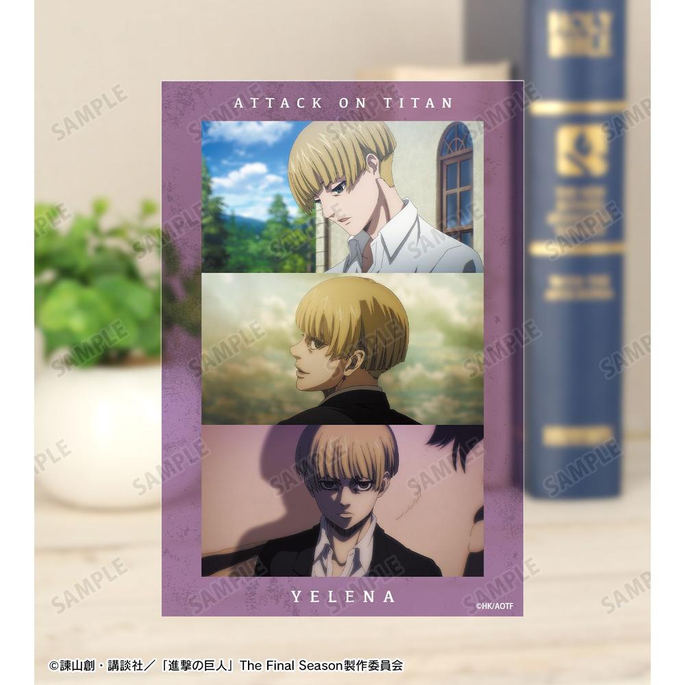 TVアニメ『進撃の巨人』 イェレナ 場面写クリアカード 画像 3 | AniSmile